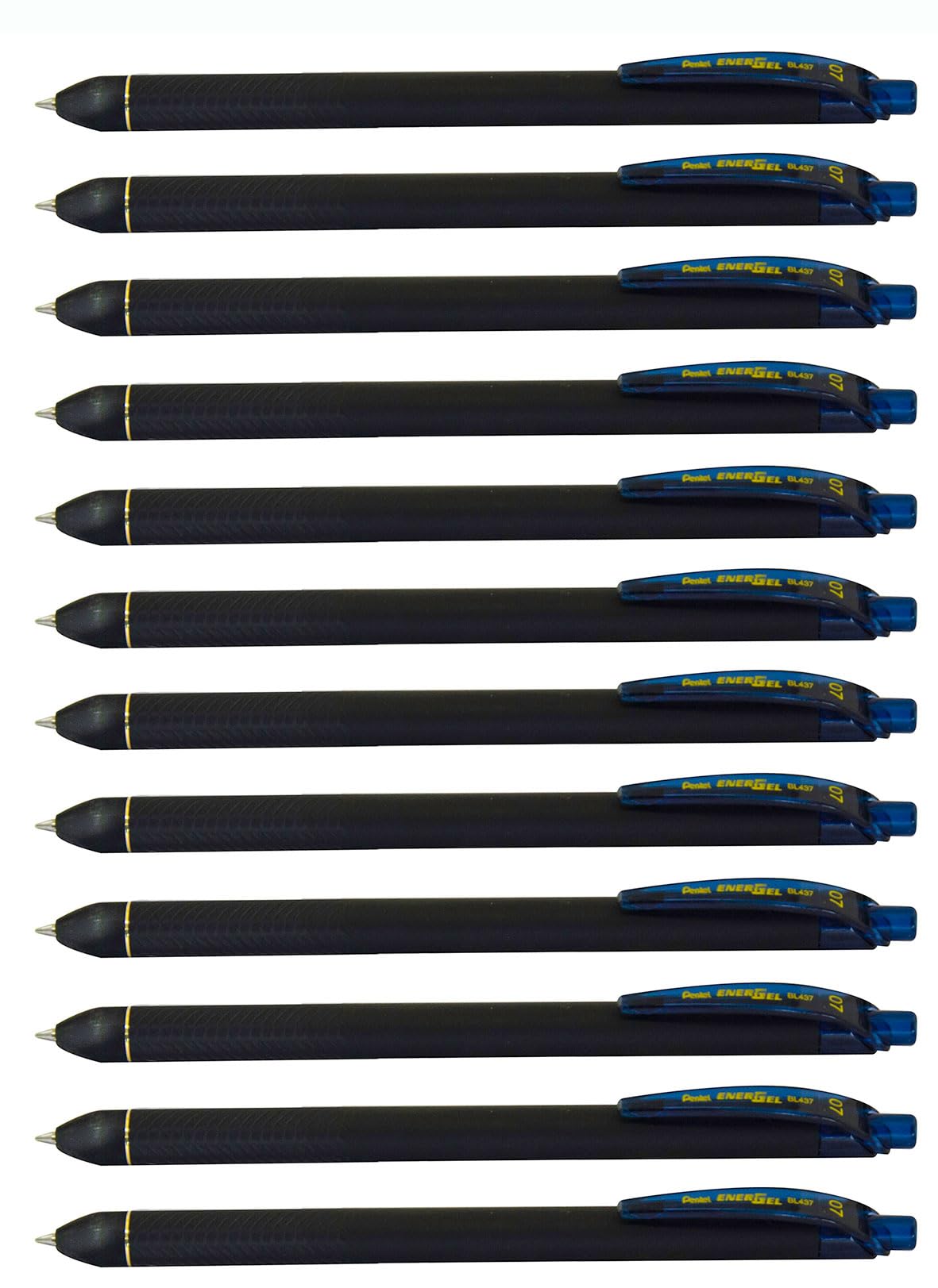 Pentel EnerGel Noir 0.7mm Navy - Pack of 12