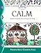 Adult Coloring Book, Color Your Way To CALM, Premium Adult Coloring Pages for Watercolor, Markers, Colored Pencils, Made in the USA