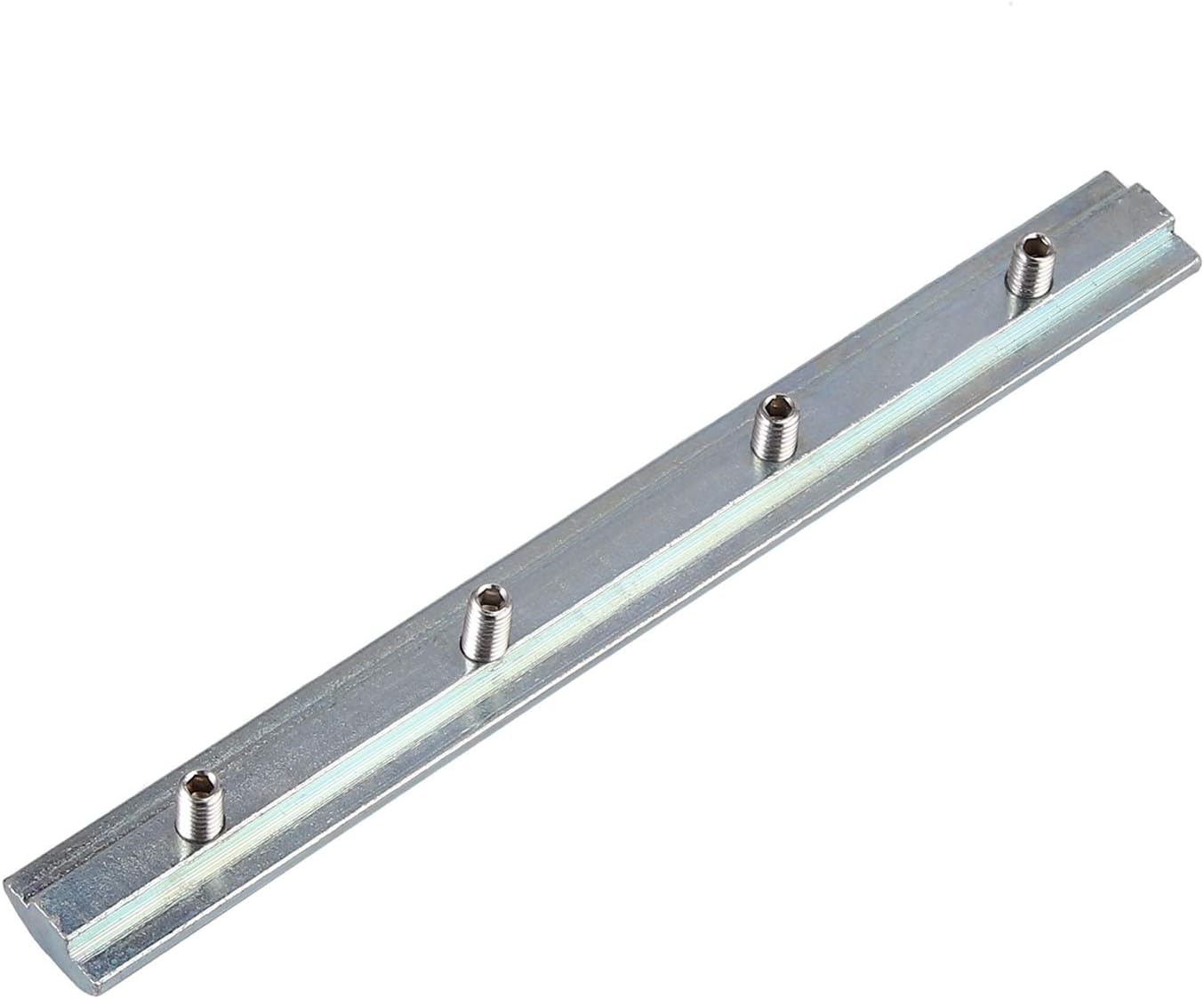 EYPINS 20 Pcs Aluminium Extrusion 4040 Line Straight Connectors 180mm Joint Inside Connector M6 T-Slot 8mm Flat Plate Bracket 4 Holes with Screws - Image 4