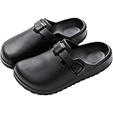 Eliogn Women’s Garden Clogs EVA Slip On Comfort Shoes – Cute Printed Waterproof Mules for Nurses, Home, Outdoor, Kitchen, Work – Lightweight Non-Slip Foam Clogs