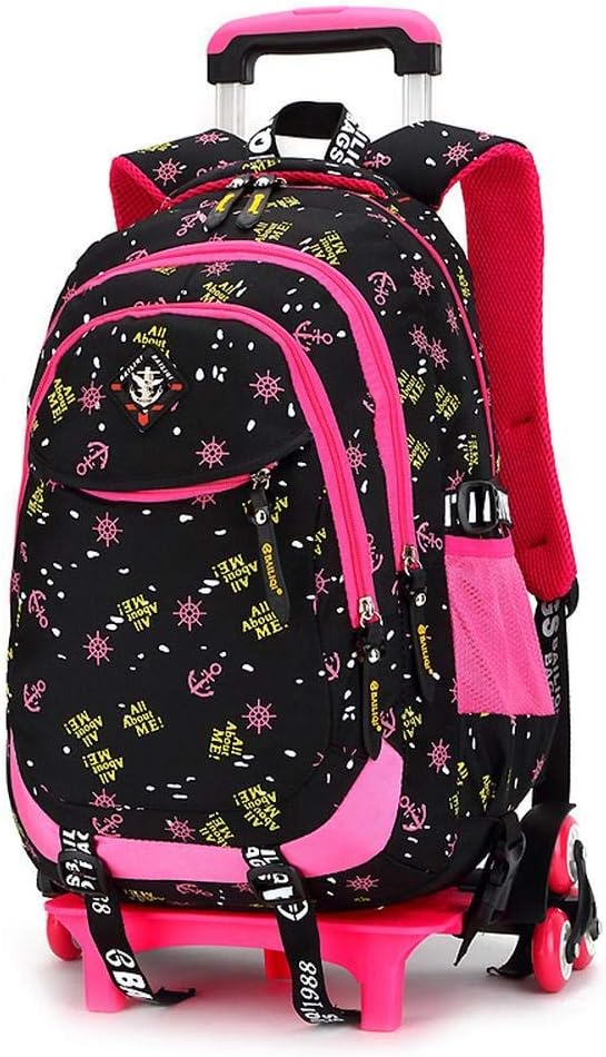 Children backpack School Bag Trolley School Bag Climbing Stairs Rolling