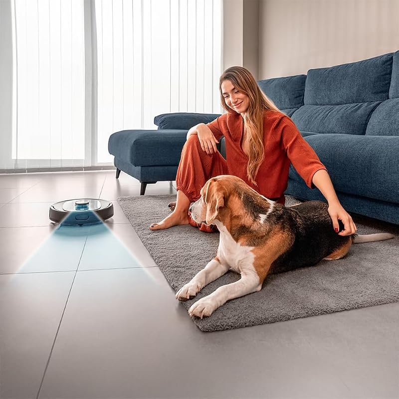 Aspirador de pó robô cecotec conga 9990 ai spin revolution ultra power home, 10.000 pa, navegação a laser, base com esvaziamento automático, inteligência artificial, prevenção de objetos, controle de aplicativos, autonomia de 240 min
