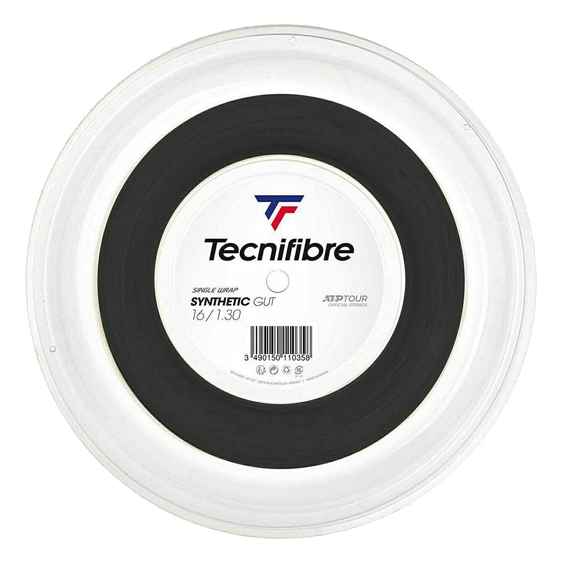 Tecnifibre Synthetic Gut Tennis String Black 1.30mm - 200m Reel