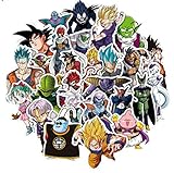 Dragon Ball Z Set of 36 Assorted Pieces Decal Stickers