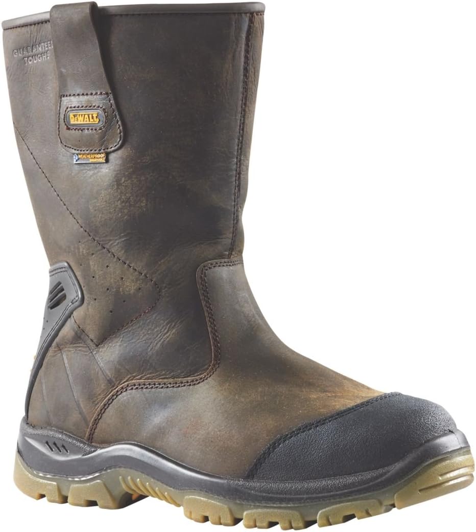 DeWalt tungsteno S3WR impermeable botas de seguridad marrón tamaño 10