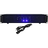 New Technical Pro AX1200 1200 Watt 2-Channel Amplifier 2U Rack DJ Power Amp
