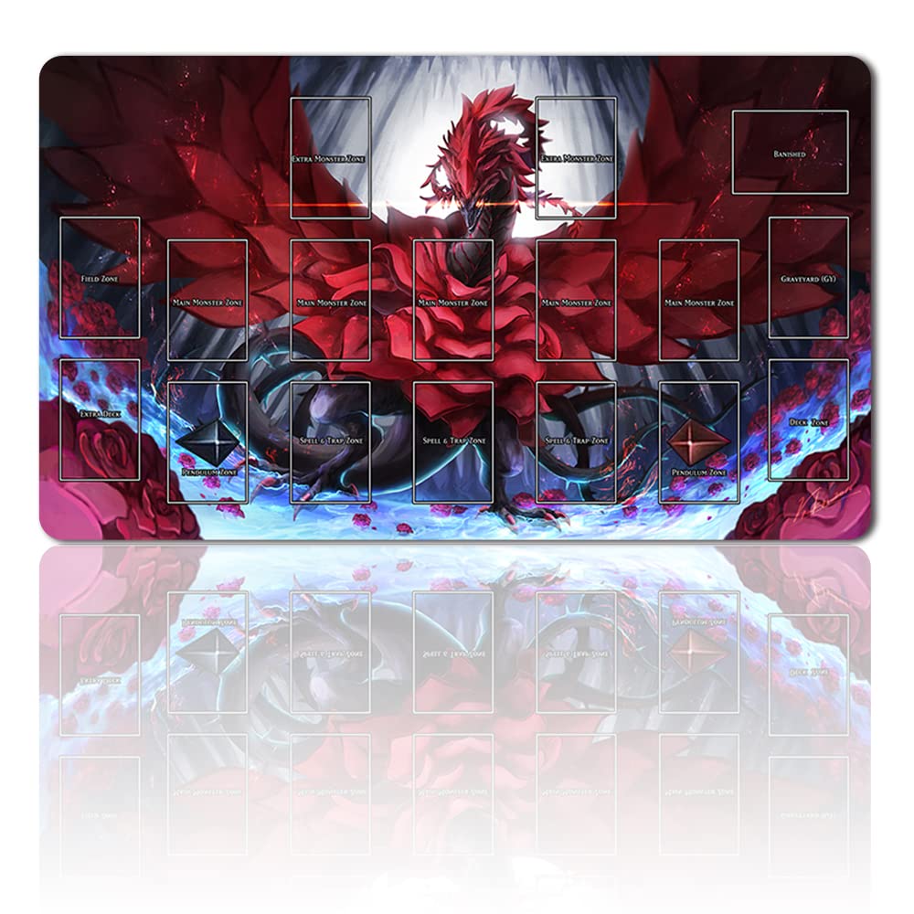 Four Leaves Board Game TCG Play Mats, YGO-G-7, Large, Unisex, Includes Play Mats and Gift Free Bag