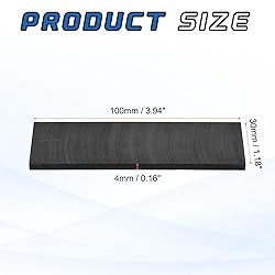 MECCANIXITY Rectangle Graphite Block Disk Ingot