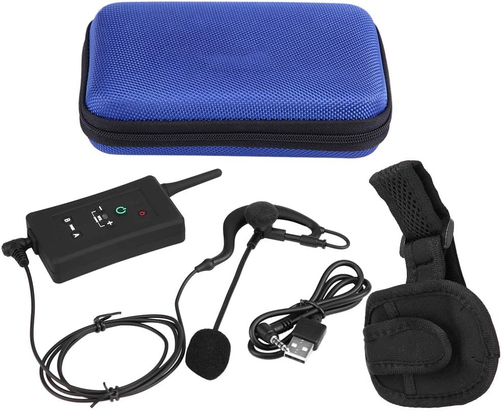 1200M Bluetooth Interphone,Motorcycle Football Referee Intercom Headset FBIM Wireless Bluetooth Interphone