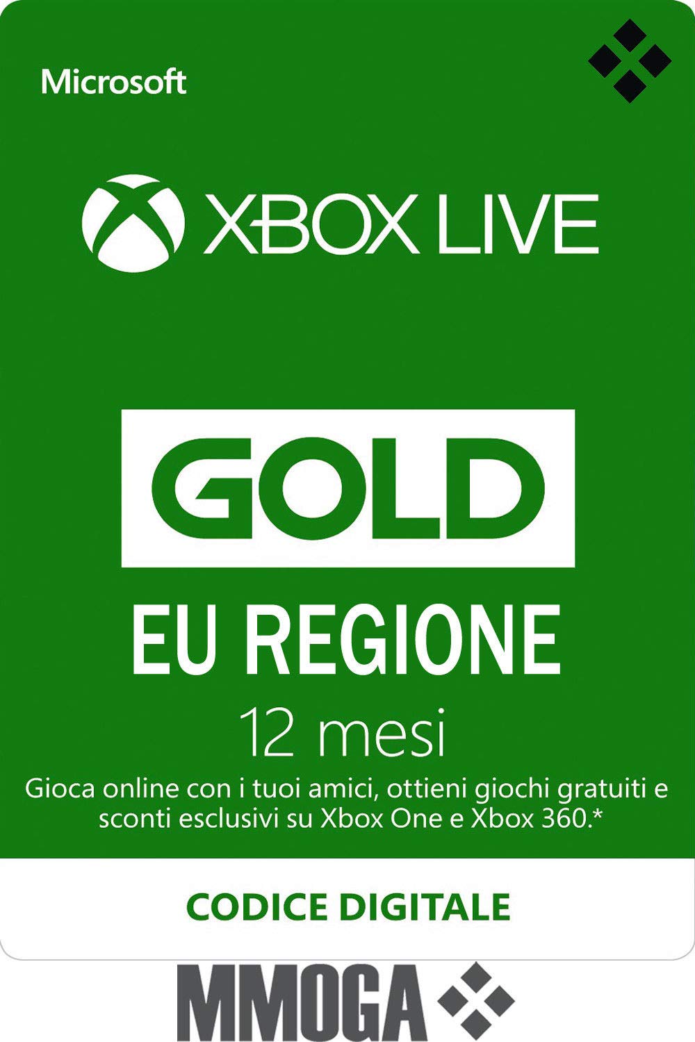 Microsoft Xbox live Gold 12 meses código 25 dígitos Menor preço em Microsoft Xbox live Gold 12 meses código 25 dígitos