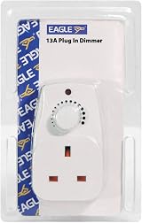 Eagle 13A Plug in Dimmer Adjustable Light Control Switch for Lamps Fans view 3