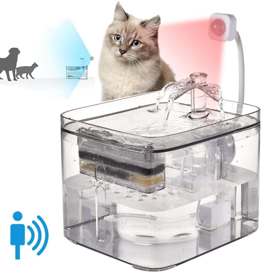 Automatic Pet Water Dispenser, Pet Automatic Water Fountain 3L