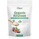Espure Organic Allulose - USDA Certfied Organic, Low Calorie Sugar Replacement, Non-GMO, Vegan, Gluten Free; 10 oz