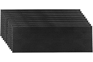 BEEXTM Plastic Foundation for Bee Frames Beehive Waxed Coated Foundation Sheet Beehive Foundation Sheets 10 Sheets Portable Honeycomb Sheet Nest Foundation Sheet Beehive Equipment