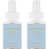 Pura & Moodcast Home Scent Refill - Smart Home Air Diffuser - Up to 120-Hours of Luxury Fragrance per Refill - Home Essential - Clean & Safe Diffuser Fragrance - 2 Pack, Daydreamer