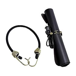 AUXBC 20PCS 8Inch Mini Black Bungee Cords with