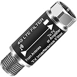 LTE Filter for TV Antenna Improves Digital Antenna Amplifier - 4G Filter for Clear TV Channels,Reduces Interference from Cell