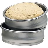 American Metalcraft DRPE878 Deluxe Anodized Aluminum Dough Pan, Eastern, 8-7/8" Dia.