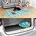SONGMICS Oversized Picnic Blanket 77 x 59 Inches Outdoor Park Blanket Beach Mat for Camping Water Resistant UGCM80JW
