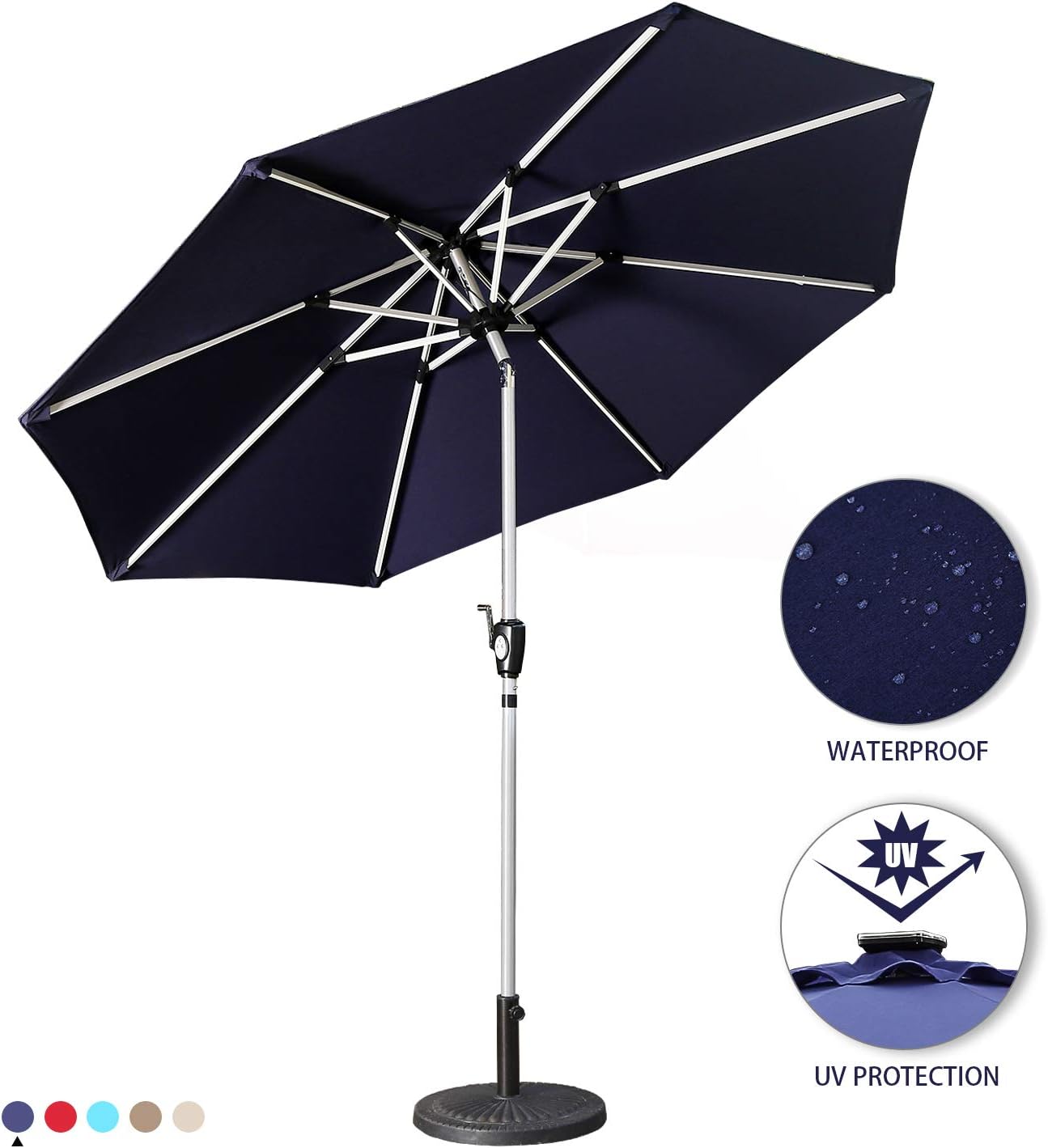 Best Bar Table Cover Blue 24