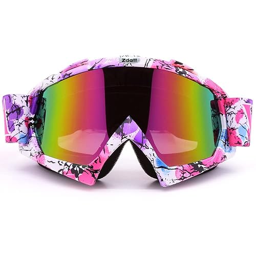 Motocross Goggles, ATV Goggles Adult Dirt Bike MX Goggle Glasses