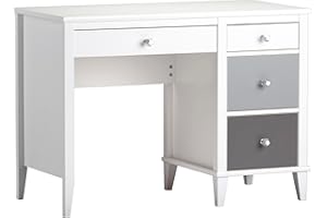 Little Seeds Monarch Hill Poppy Kids' Desk with Grey Drawers