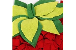 Vedem Small Animal Snuffle Mat Fleece Foraging Mats Interactive Feeding Toy Rabbit Guinea Pig Rat Hamster Anti Slip Treat Dis