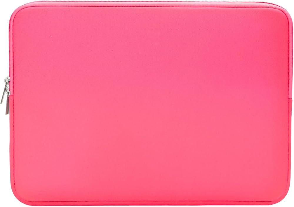 RAINYEAR 13 Inch Laptop Sleeve for MacBook Air/Pro Pink 13.3 14 Inch