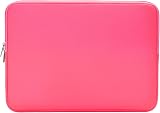 RAINYEAR 13 Inch Laptop Sleeve for MacBook Air/Pro Pink 13.3 14 Inch