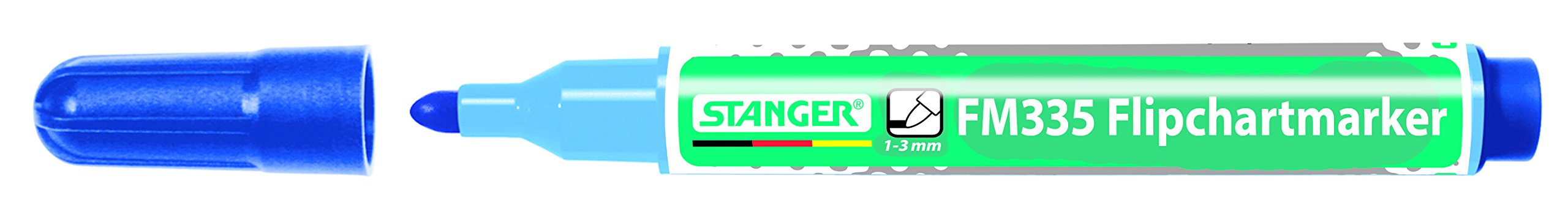 Stanger 713001 Flip Chart Marker 335 Bullet Blue