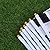 BESTOYARD 50pcs Black and White Checkered Hand Flag Racing Polyester Flags