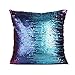 FUNOC Mixed Color Reversible Sequin Magic Swipe Pillow Cover Sofa Throw Pillowcase Cushion Case 16