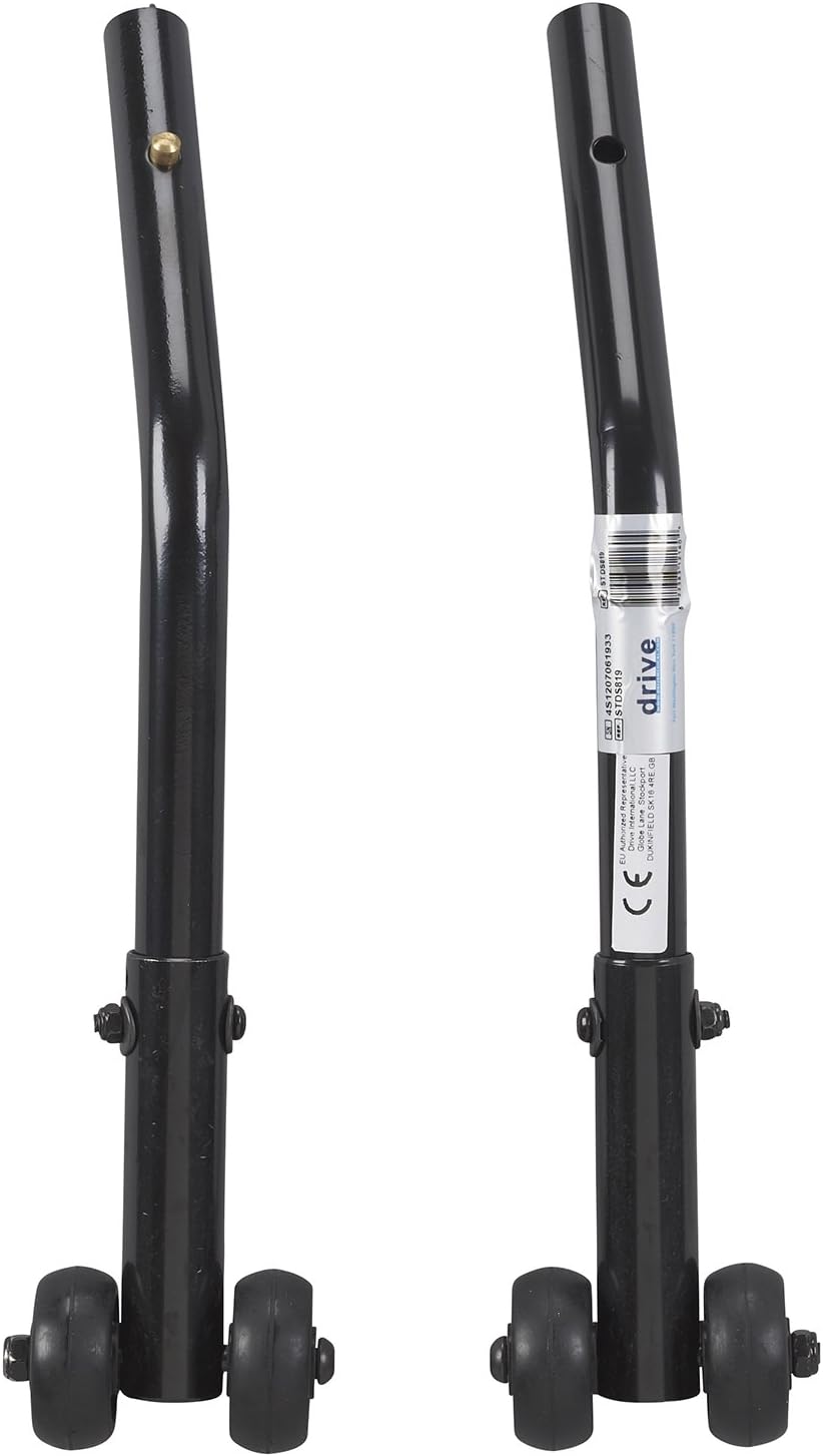 Drive Medical Cruiser III Anti Tippers with Wheels, 1 Pair: Health & Personal Care