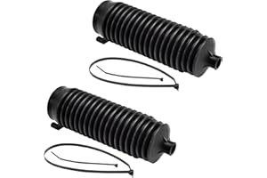 ASUPRICOS 2pcs Steering Rack and Pinion Tie Rod Boots for Chevy Silverado 1500 Dodge Dakota Durango GMC Sierra 1500 Nissan Quest