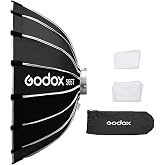 Godox S65T 65cm/25.6in Quick Release Umbrella Softbox Professional Foldable Softbox with Standard Bowen Mount &amp; Diffusers for Photography Studio