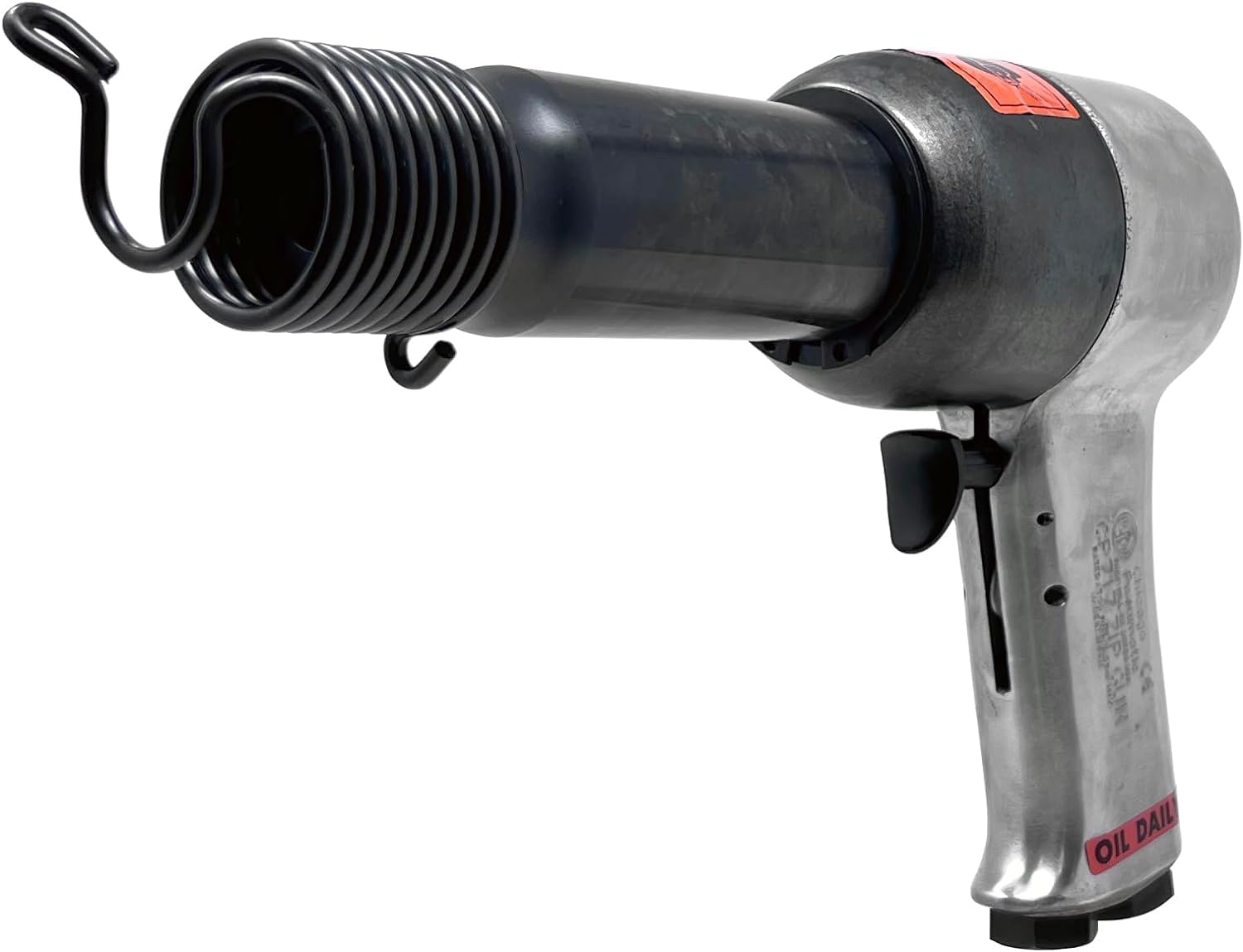 Chicago Pneumatic CP717 - Air Hammer, Welding Equipment Tool, Construction, Heavy Duty, 0.498 Inch (12.7mm), Round Shank, Stroke 2.68 in / 68 mm, Bore Diameter 0.75 in / 19 mm - 1800 Blow Per Minute