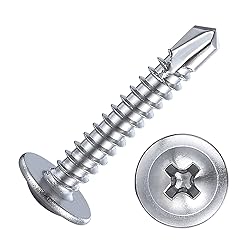 Wensilon（300pcs）#8×3/4”for Sheet Metal