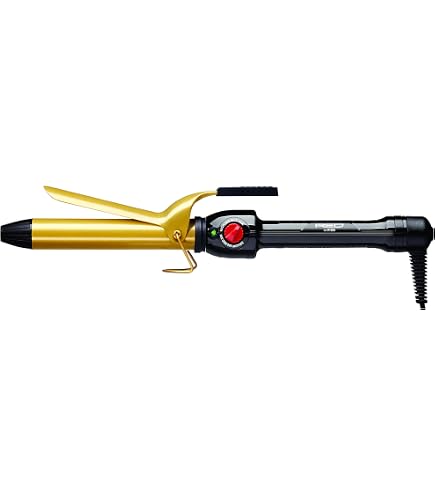 Amazon.com: Kiss Red By Ceramic Tourmaline Curling Wand CIW021
