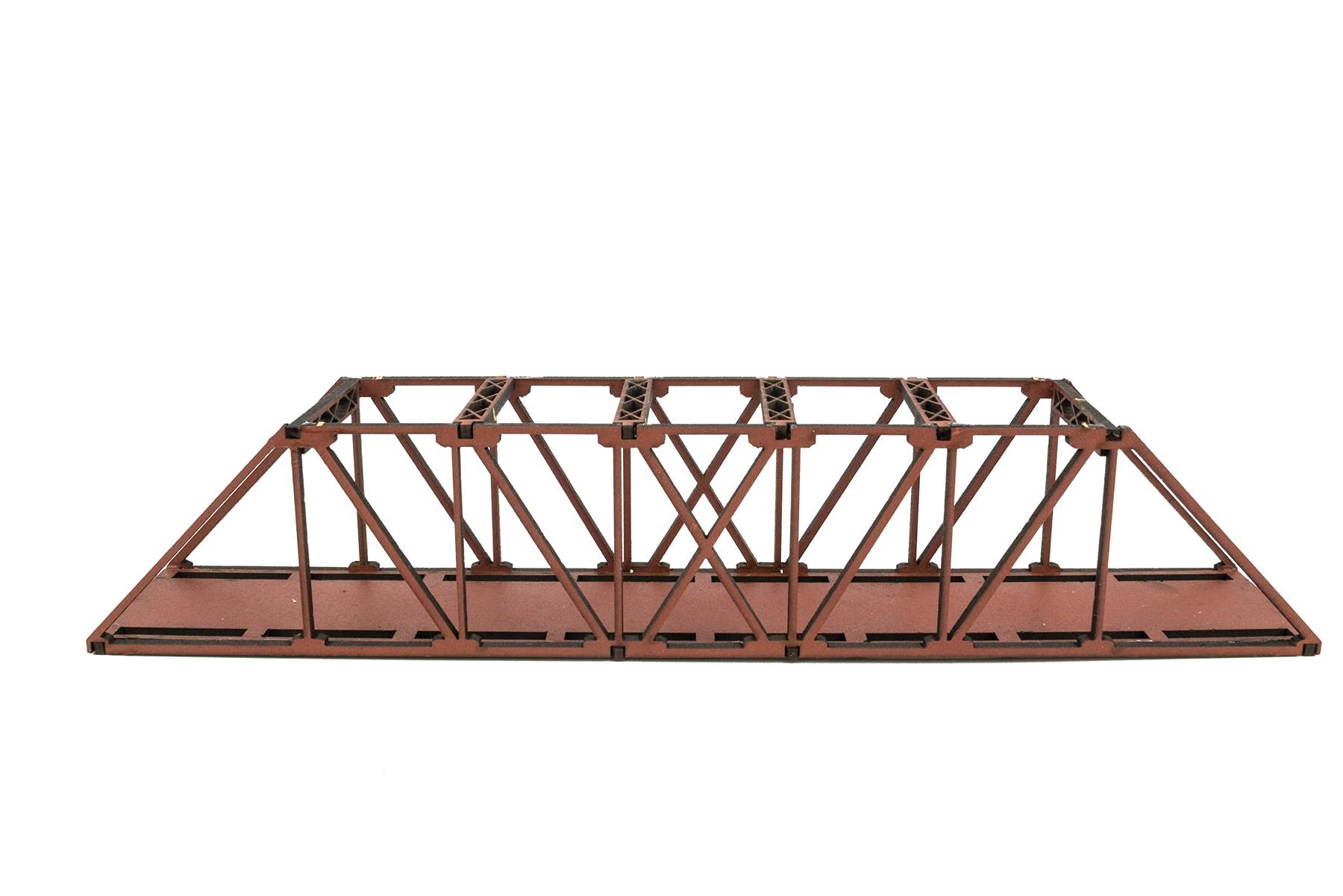 War World Scenics Single Track N-Gauge MDF Girder Bridge 200mm (Choose Colour) – Railway Modelling Scale Railroad Model Diorama Rail Layout Landscape Construction