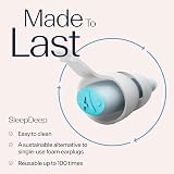 Alpine SleepDeep M/L Ear Plugs for Sleep - 3D Oval, Soft, Reusable, Noise view 6