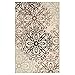 SUPERIOR Indoor Small Area Rug for Bedroom, Living/Dining Room, Entryway, Office, Farmhouse Aesthetic Floor Throw, Modern Floral Geometric Decor, Jute Backing, Leigh Collection, 3' x 5', Multi-colored