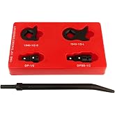 LTI TOOLS Crow Foot Socket Wrench Set 1/2" (LT1940), Kentucky Kicker Shockit Driver Kit