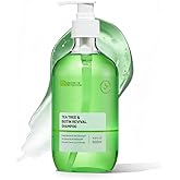 Tea Tree Shampoo, Anti-dandruff Shampoo for Antifungal, Itchy Scalp, & Hair Growth - Silicone-Free Formula for Oil Hair - 16.9 FL OZ