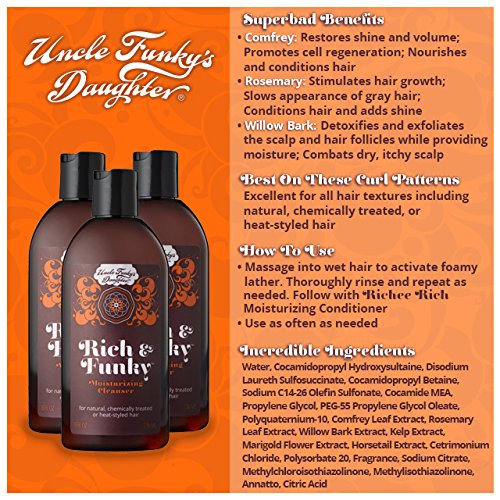 Rich & Funky Moisturizing Shampoo, 8 oz - //medicalbooks.filipinodoctors.org