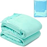 Littleforbig Adjustable Tapes Adult Diaper 2 Pieces - ABDry Ultra Absorbent Diapers Green (Medium 28"-38")