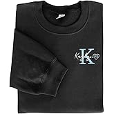 IZI POD Personalized Embroidered for Nurse Black, RN LPN APRN CNA, Embroidered Sweatshirt For Nurse, Nursing Student