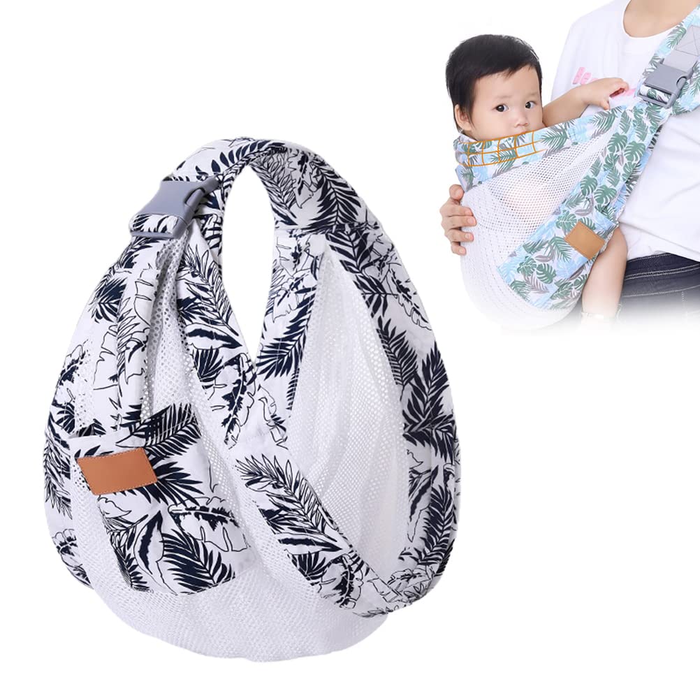 Breathable Baby Sling Adjustable Baby Carrier Swaddle, Quick Drying, 3D Mesh, Thick Shoulder Straps, Elastic for Summer, Pool, Beach, Carrying Newborn Baby