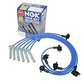 NGK Spark Plug Wire Set Compatible with Ford Explorer 4.0L V6 2002-2010 | Fixes misfire, rough idle and surge from cracked plug wires; complete wire set; clears P0300. OE replacement.