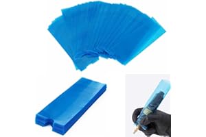 BETYTATTOO Tattoo Machine Pen Covers with Grip Wraps, Urknall 200pcs Tattoo Machine Covers and 2pcs Tattoo Grip Tape Tattoo Pen Covers Grip Covers Tattoo Pen Sleeves Combination Tattoo Supplies
