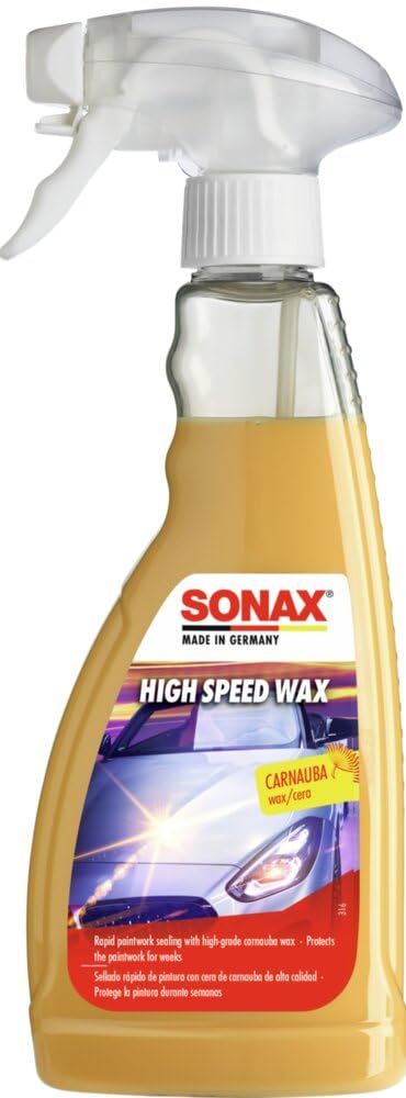 SONAX HIGHSPEEDWAX (500 ml) - The instant paintwork sealant: spray on, wipe off, done! | Item-No. 02882000-544